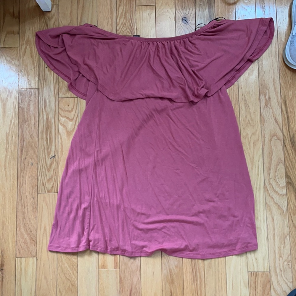 Off the shoulder dress